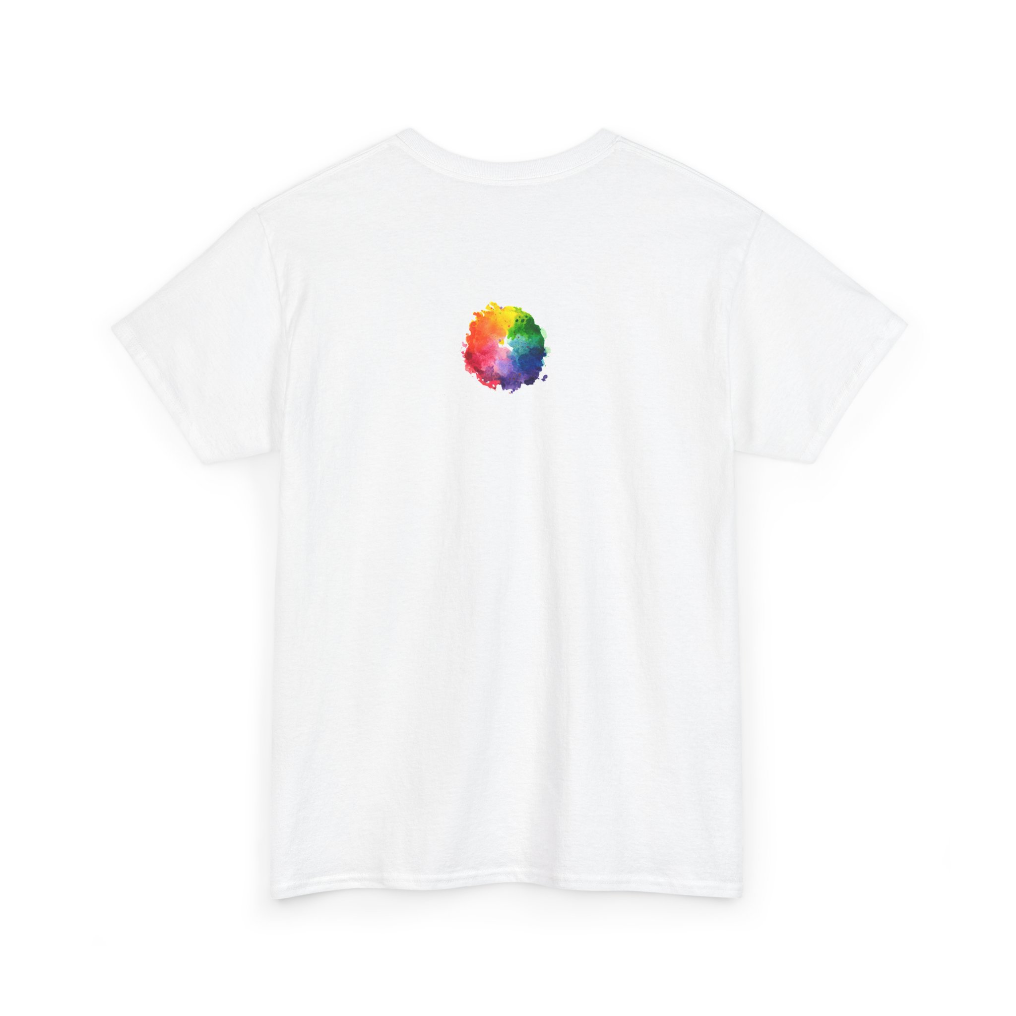 Fractal of Source Unisex Cotton Tee - Image 4
