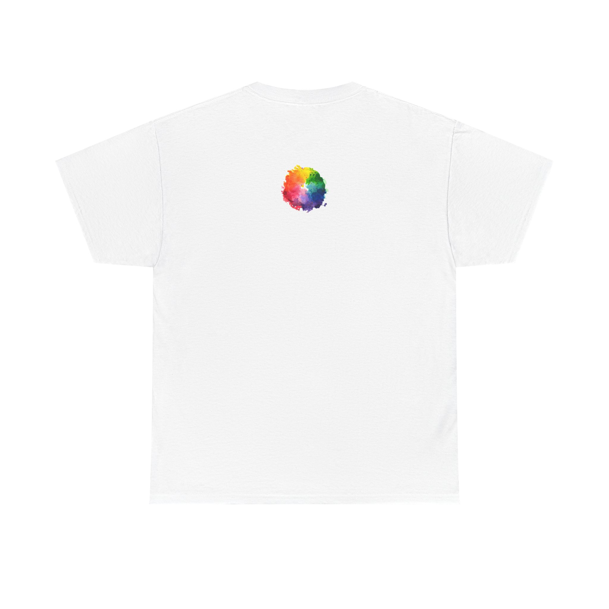 Fractal of Source Unisex Cotton Tee - Image 2
